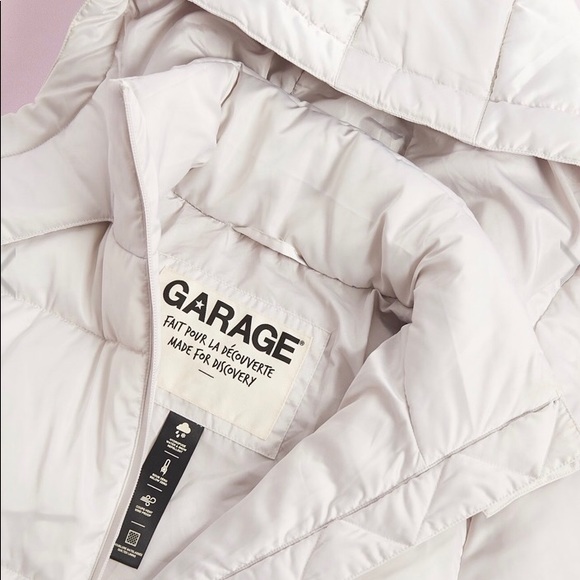 WHITE PUFFER JACKET XS - Picture 5 of 7